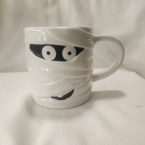 Friendly Mummy Mug White 4.5 x 4 EUC Global Design SHMa